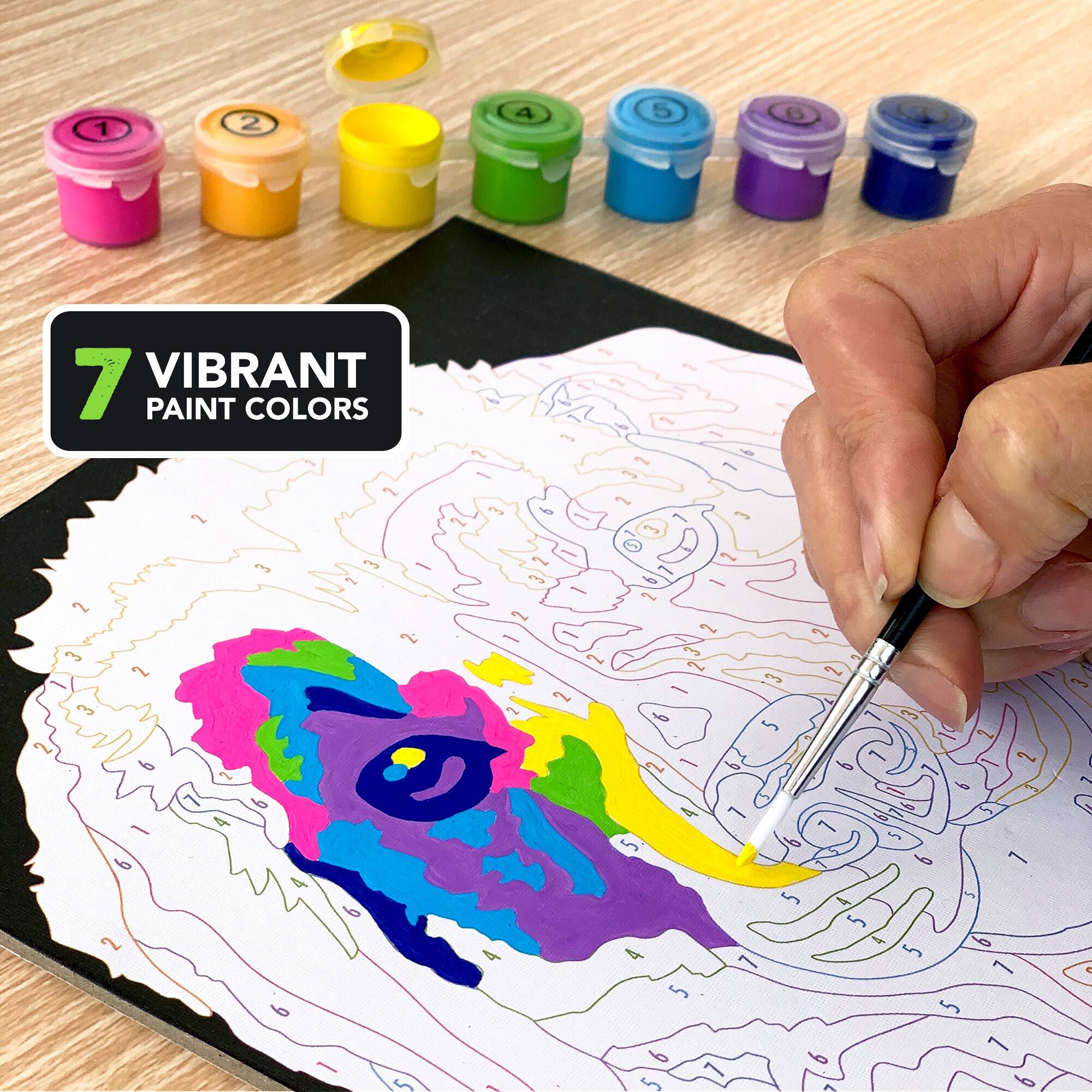 ArtSkills® 8.5" x 11" Puppy Paint by Number for Kids